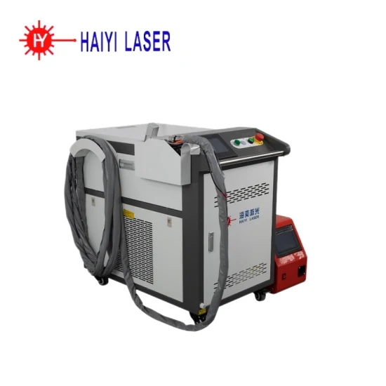 Máquina de solda a laser Haiyi 3 em 1 alumínio Ss 2kw 3kw para venda